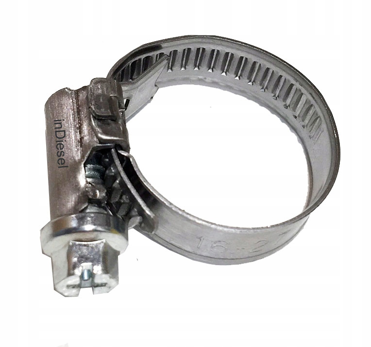 Opaska Obejma Ślimakowa Nierdzewna Na Wąż 16-27 mm Polska Jakość W-2