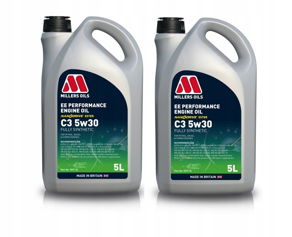 Syntetický Motorový Olej Millers Oils Ee Performance C3 5w30 10L