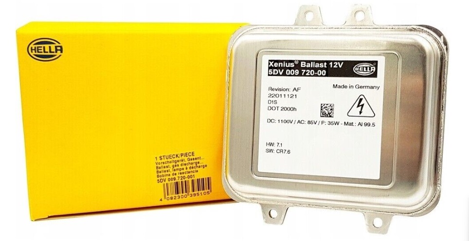 PRZETWORNICA KSENONU 5DV 009 720-001 HELLA NOWA