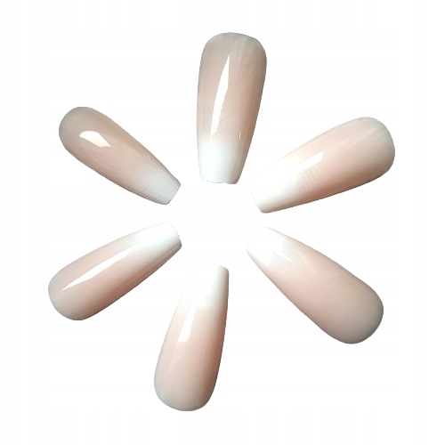 

Paznokcie Sztuczne Tipsy Z Klejem 24SZT