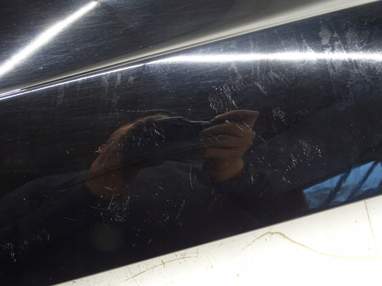 fender right front front AUDI Q7 4L LIFT black LC9X