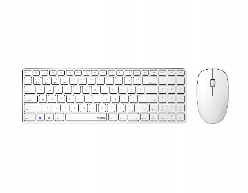 Rapoo 9300M, bílá