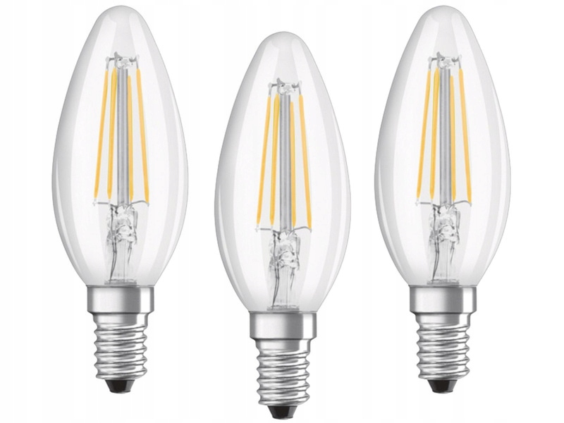 

Żarówka Osram BASECLB40 4W 827 230V Fil E14 FS3