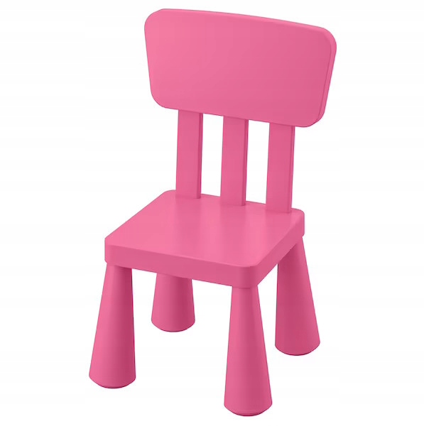 

Mammut krzesełko Ikea Krzesło dziecka Różowe