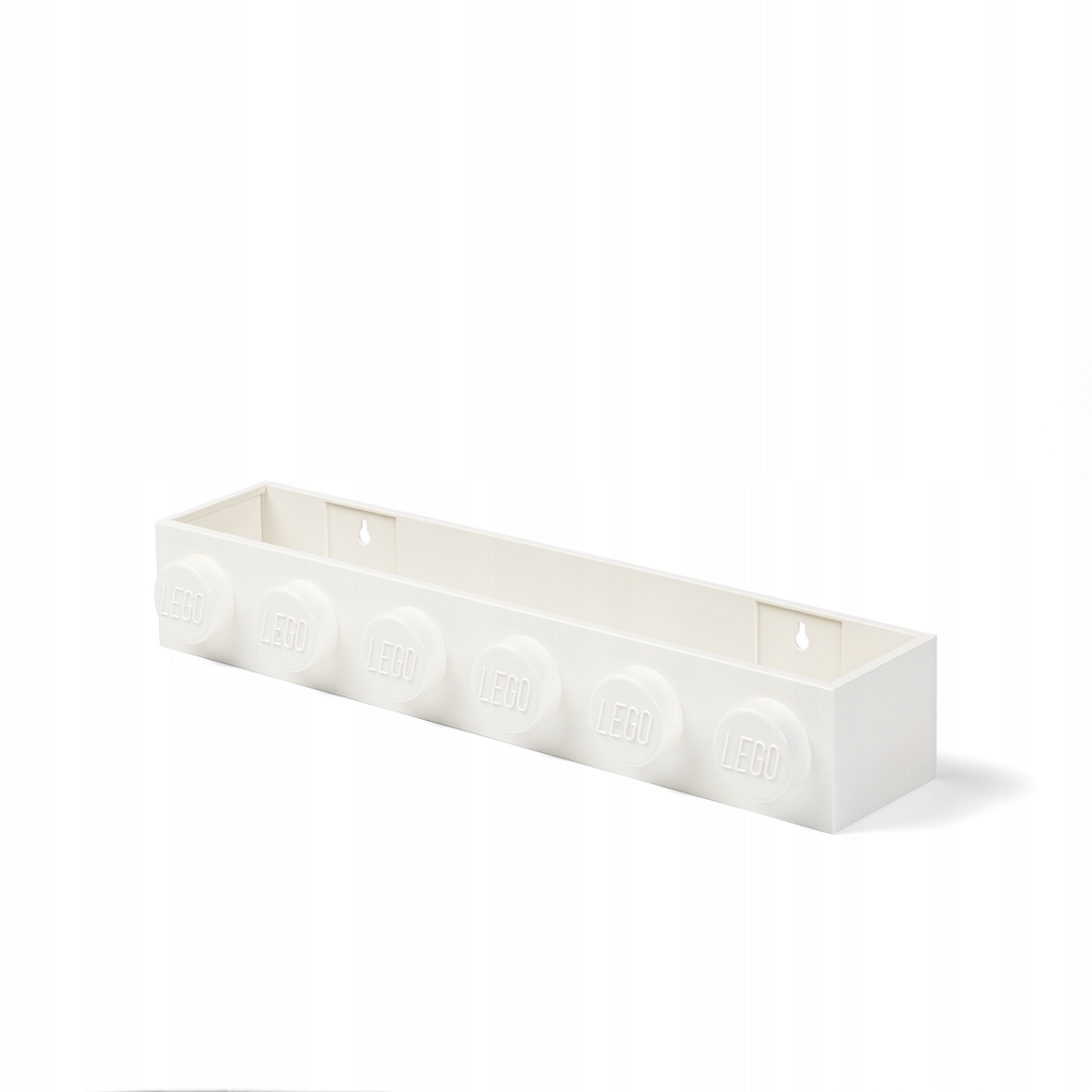 Lego Podlouhlá Polička Kostka 6 Bílá 41121735
