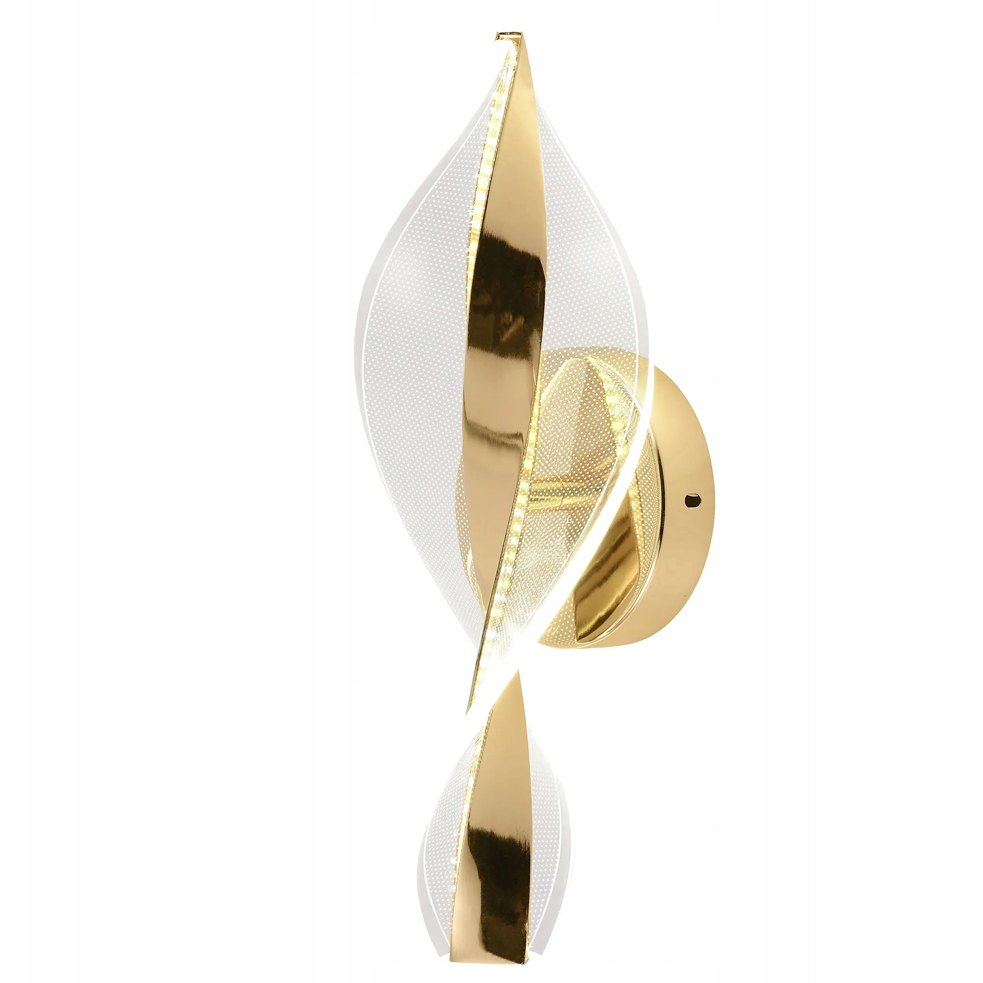 Nástěnná lampa Led Zlatá Moderní Glamour do obývacího pokoje Toolight