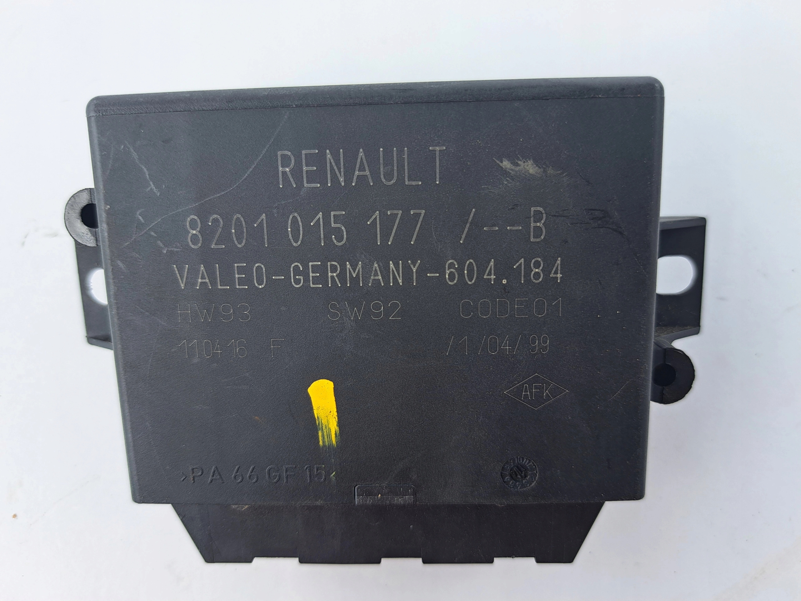 RENAULT modulo PDC Centralina 8201015177B
