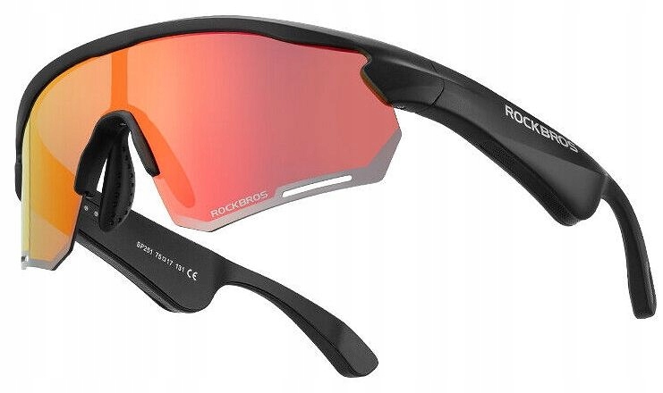 Okulary sportowe z polaryzacją i głośnikami Rockbros SP251