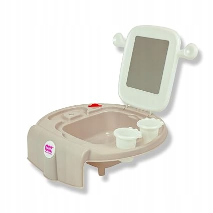 UMYWALKA Z LUSTREM DLA DZIECI OKBABY SPACE 39x13x40 CM JASNO NIEBIESKI