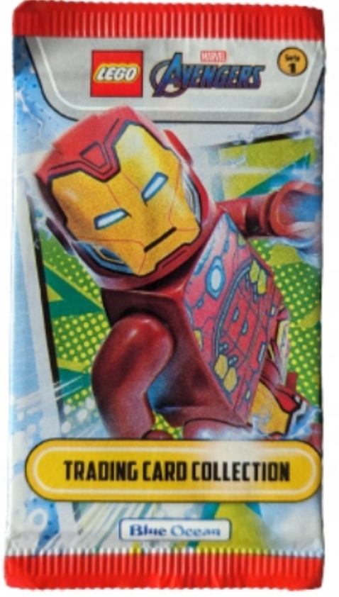 Nowe Lego karty Avangers Marvel Heroes Booster Saszetka Paczka 1/2023