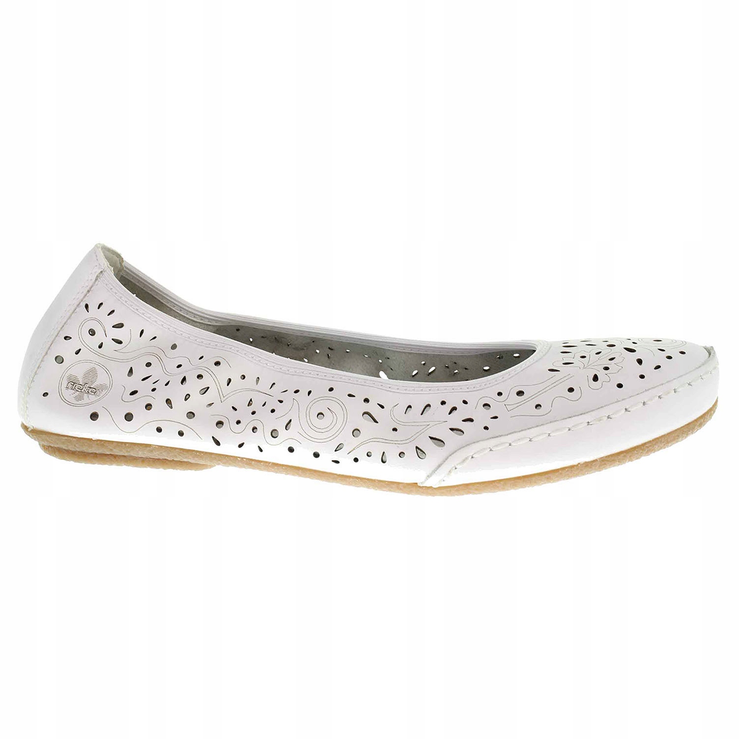 Dámské baleriny Rieker 41460-80 weiss 37