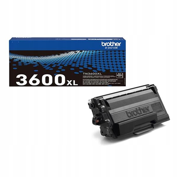 Originální černý toner Brother TN3600XL, TN-3600XL