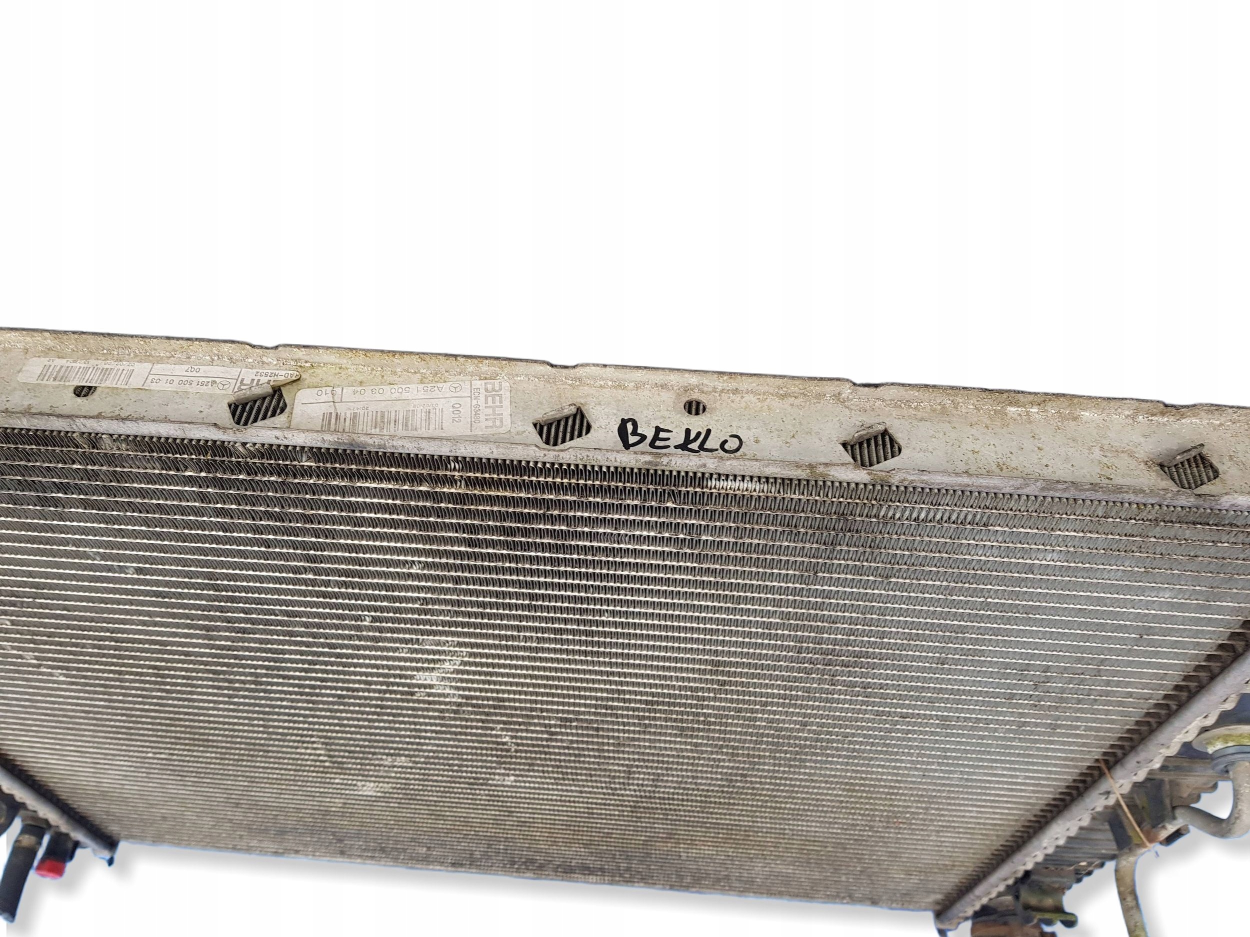 water cooler MERCEDES W251 W164 X164 ML GL 3.0 CDI