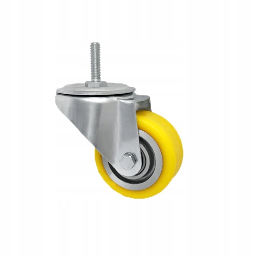 Hliníkovo-polyuretanové kolečko s trnem fi80