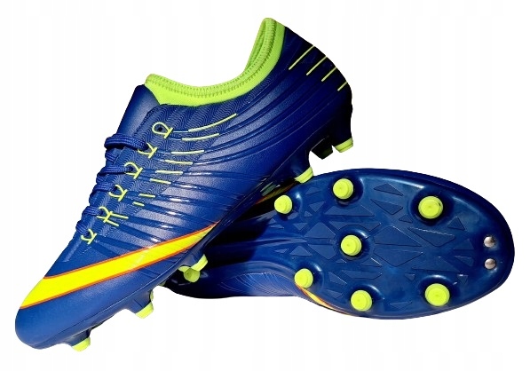 Buty sportowe piłkarskie na orlik lanki korki do piłki nożnej z korkami 44