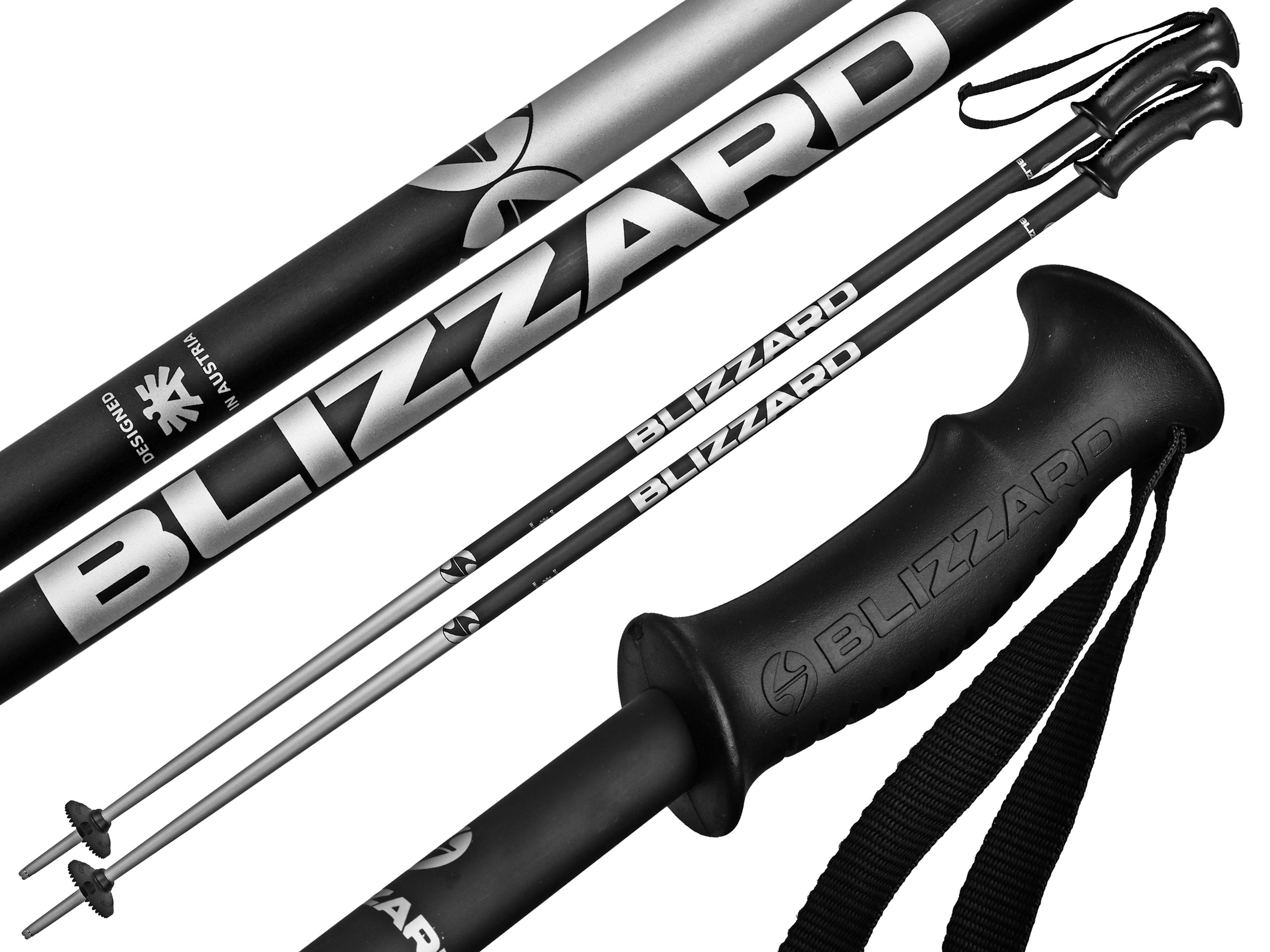 

Kije narciarskie Blizzard Sport blk/silver 130cm