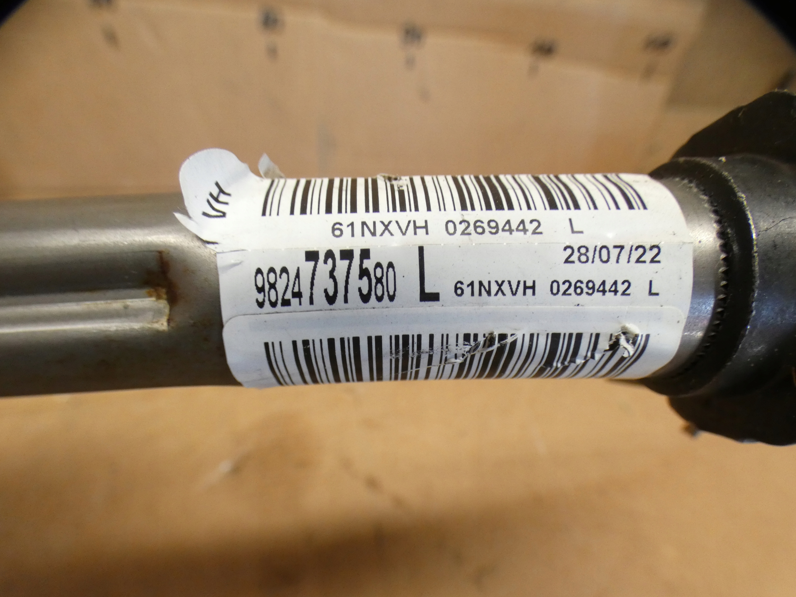 CITROEN C4 III steering wheel rod