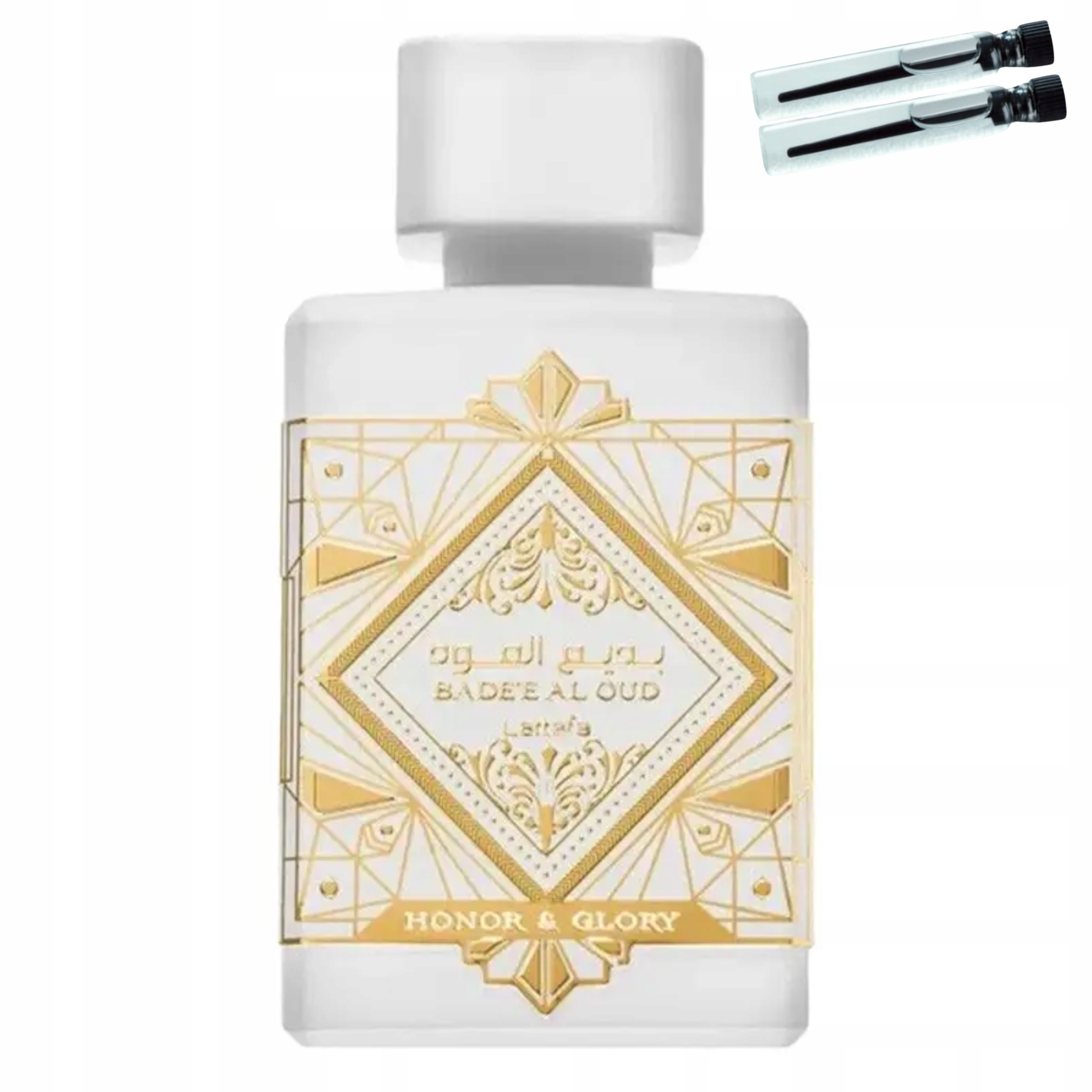 Parfém Lattafa Bade'e Al Oud Honor Glory 2 vzorky Dárek