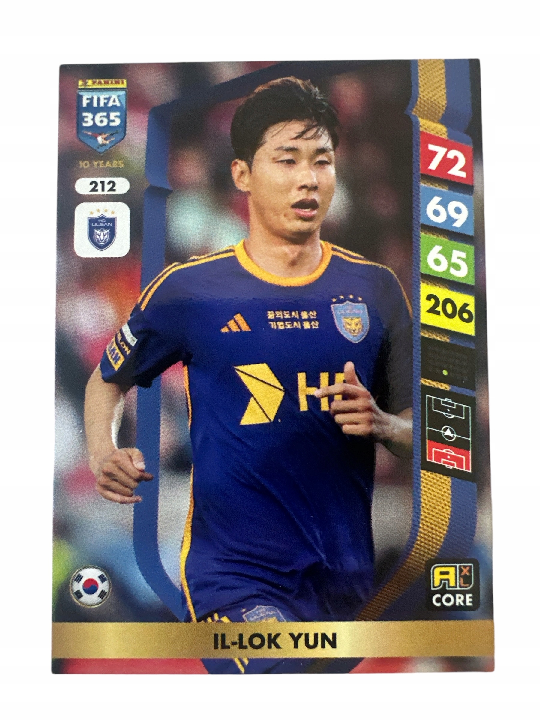Fifa 365 2025 Adrenalyn XL Panini Core Ulsan Hd Fc Nr 212 Yun