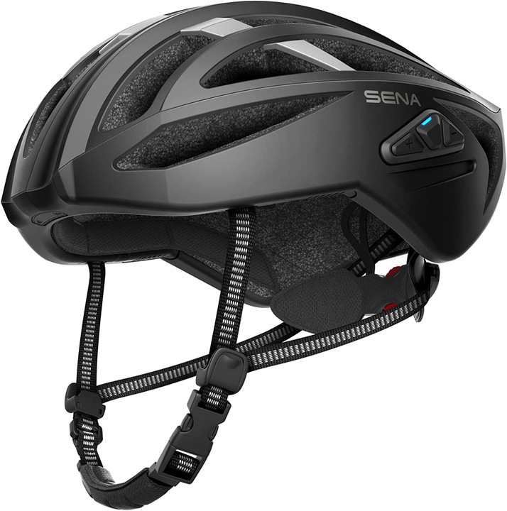 Cyklistická přilba Sena Smart Cycling Helmet R2 Mat Black M 55-59 Cm S Interkomem