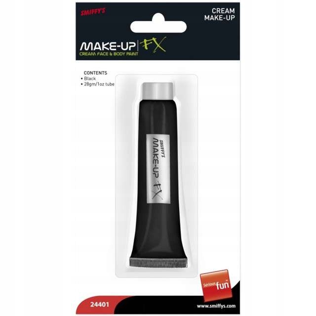 KREM farbka do makijażu CZARNA make up FARBA halloween 28 ml