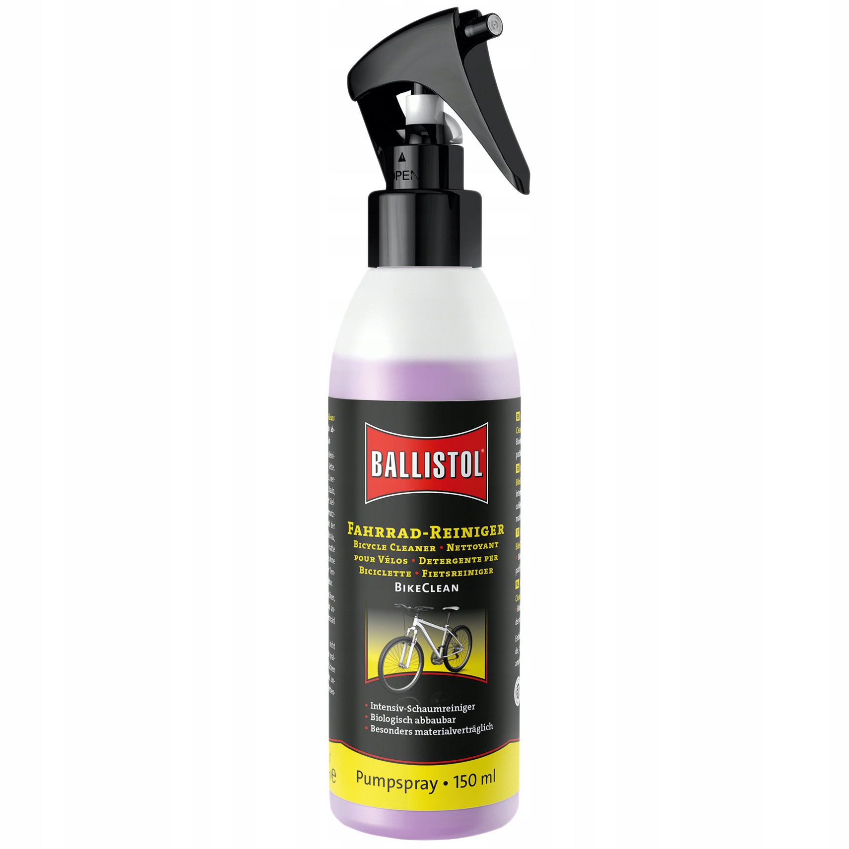 Środek czyszczący do łańcuchów rowerów Ballistol BikeClean Spray 150ml