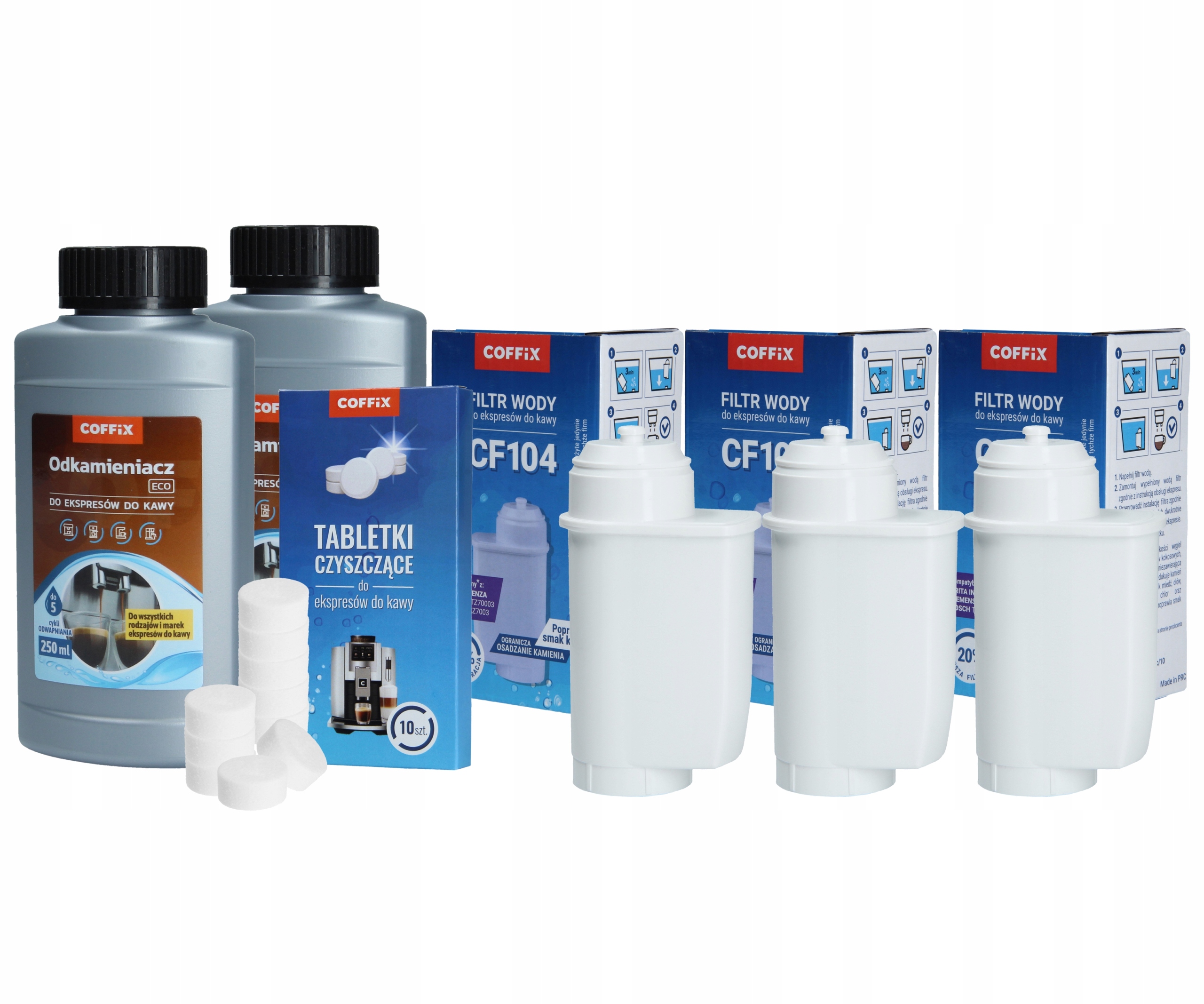 Zestaw konserwujący Coffix do ekspresów Bosch, Siemens