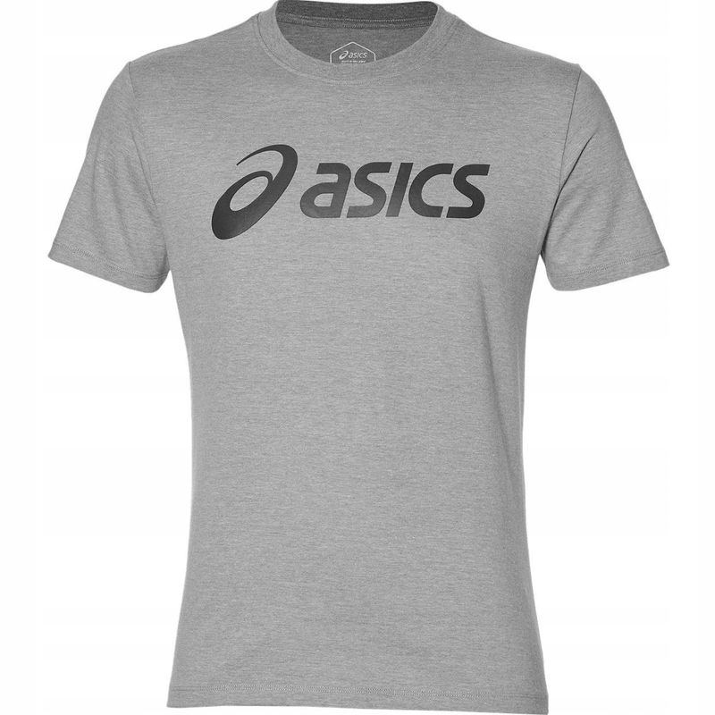 Koszulka Tenisowa Męska Asics Big Logo Tee Grey/dark Grey M