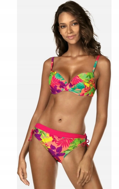 Feba Komplet Plavek F01B Vysoké Kalhotky S Podprsenka 36F/ Pl 70F