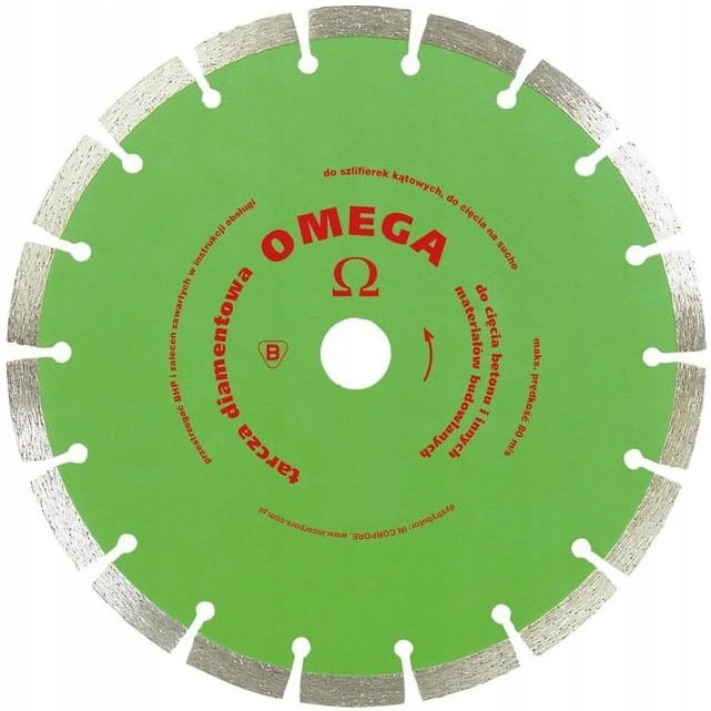 

Incorpore Tarcza Diamentowa Segmentowa Omega 230MM