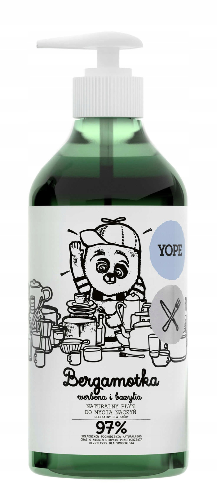 

Yope Płyn Do Naczyń Bergamotka I Werbena 750ml