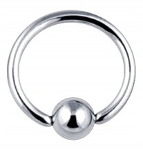 

Kółko srebrne z kulką 1,2mm/8mm/3mm stal 316l