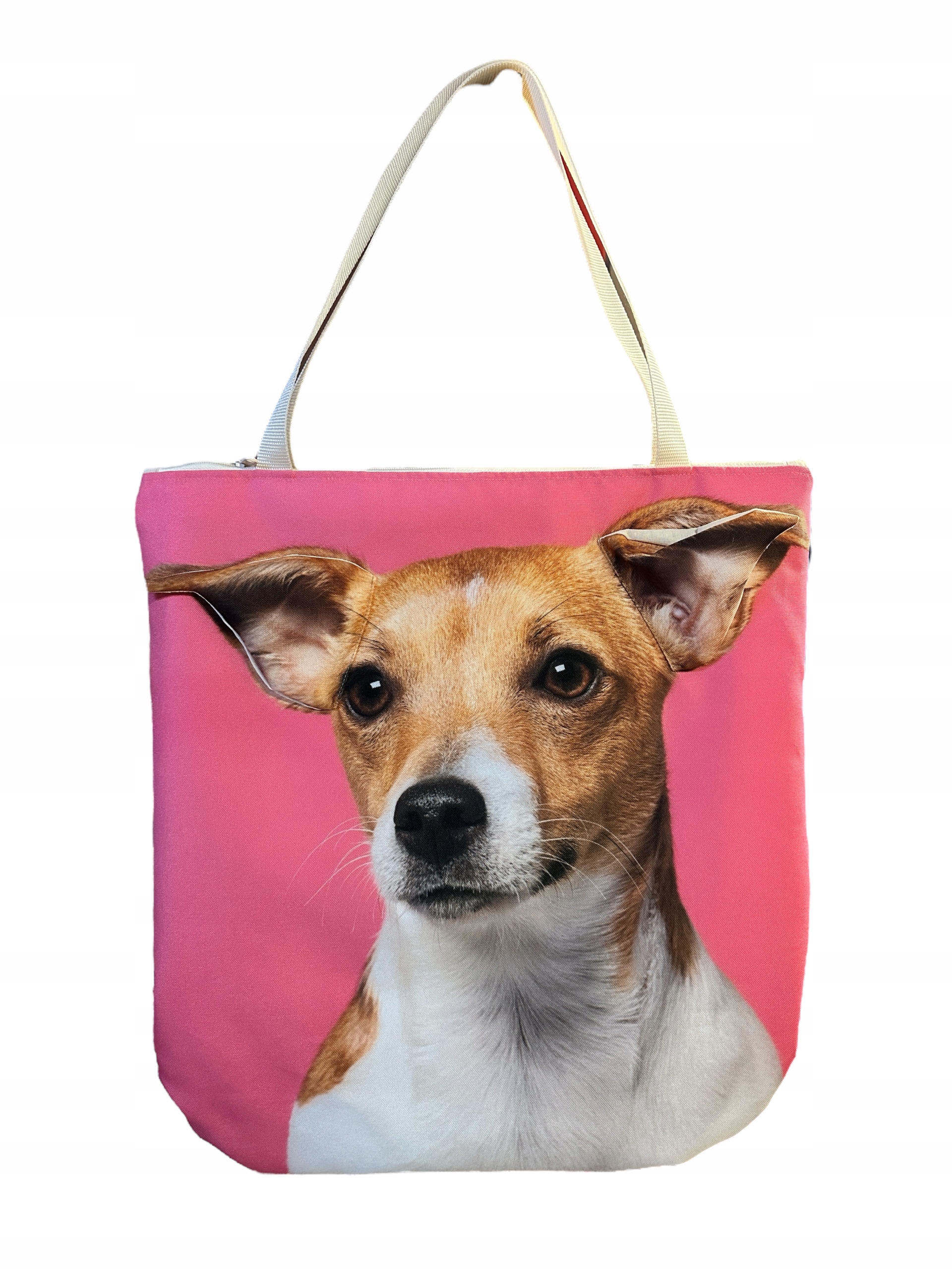 Taška na psa Jack Russel Teriér Velká 3D přes rameno nákupní taška