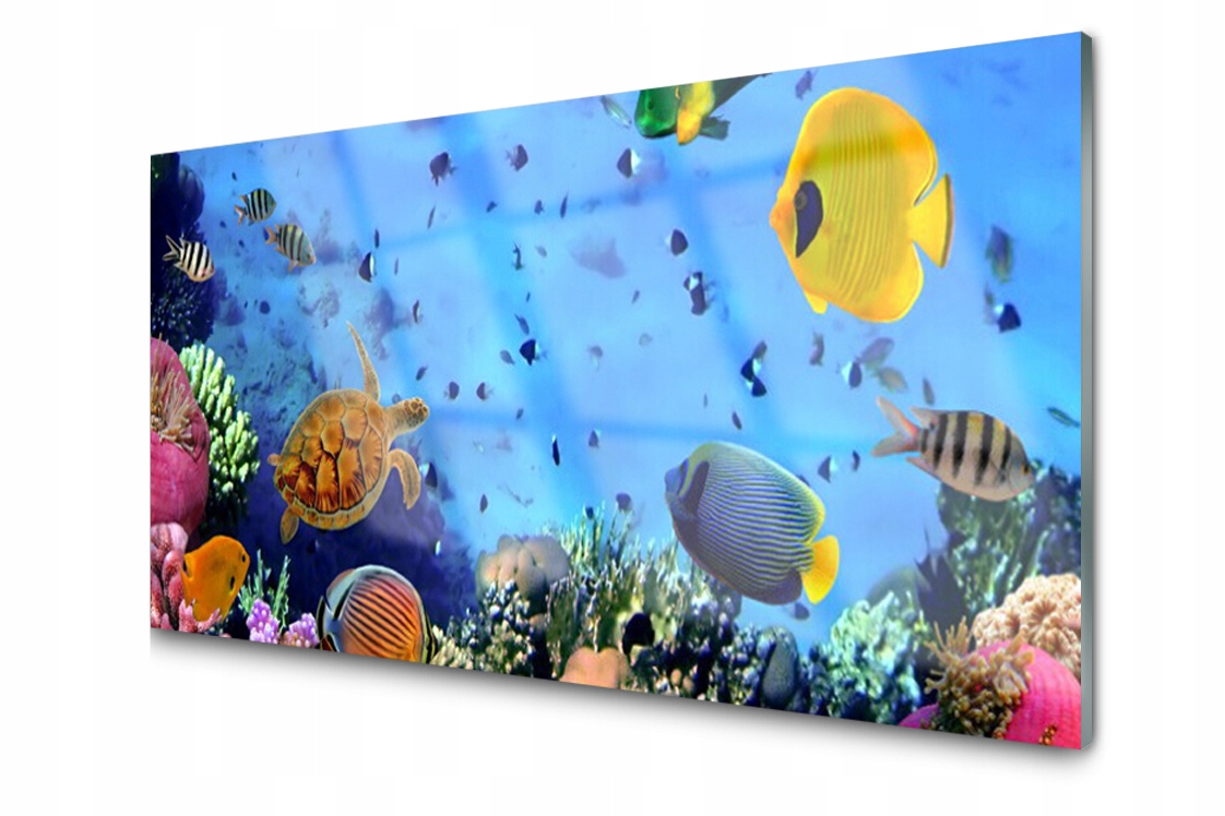 

Panel szklany dekor Rafa Koralowa Ryba 120x60