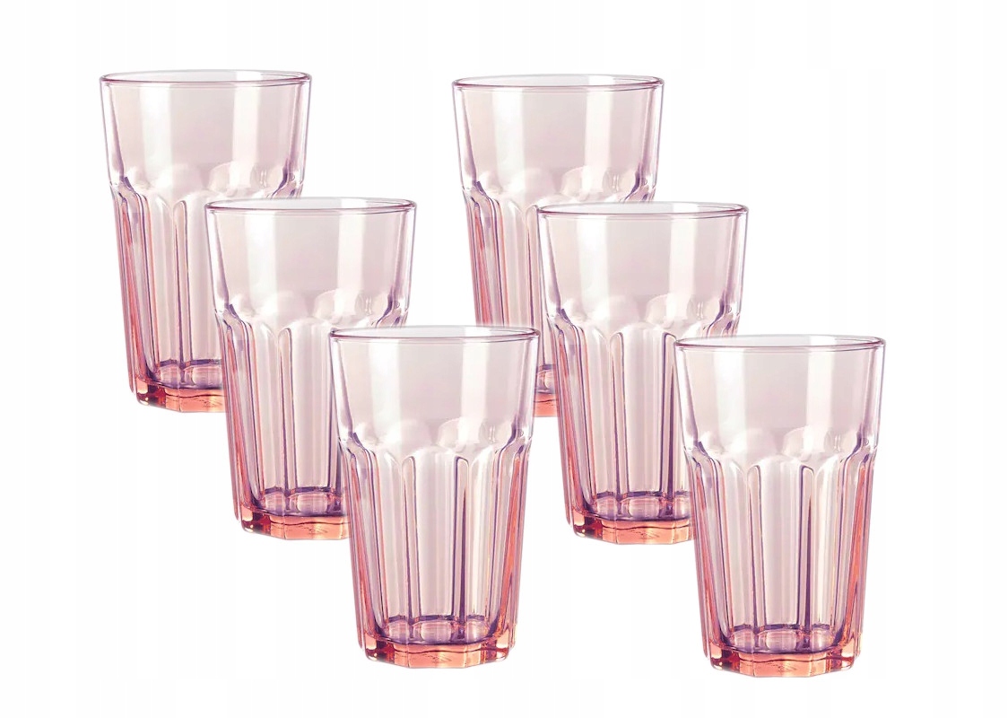 

Ikea Pokal Komplet Szklanek Różowe 350ML 6 Szt