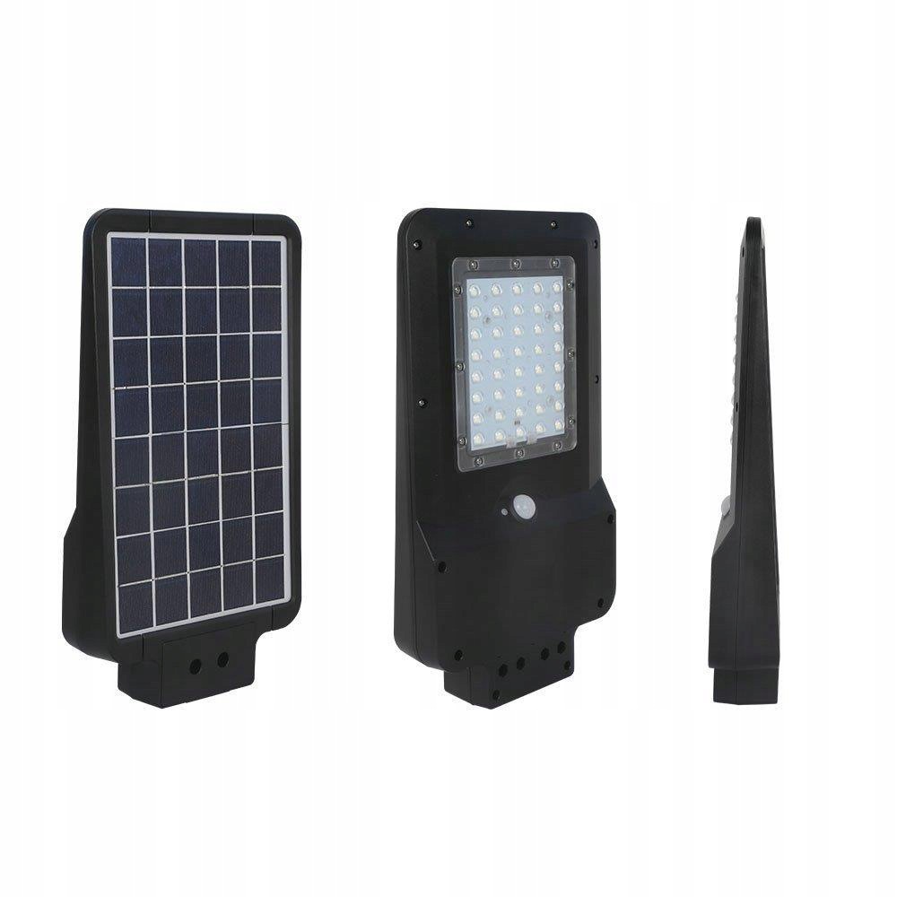 V-tac Solárne pouličné svietidlo 15W Led čierne ST-15 4000K