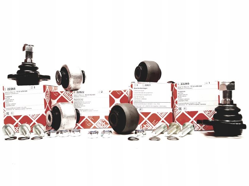 22265 - FEBI ВТУЛКИ + ШТИФТЫ ПЕРЕДНИЕ RENAULT LAGUNA II