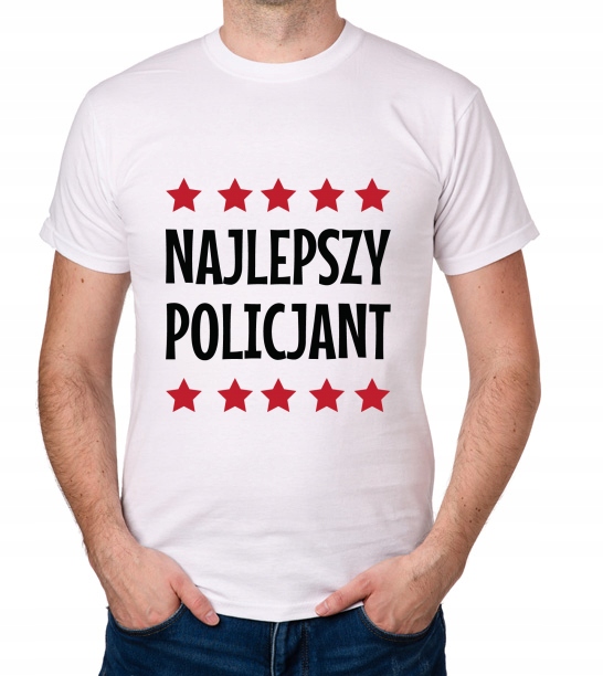 

koszulka Najlepszy Policjant prezent