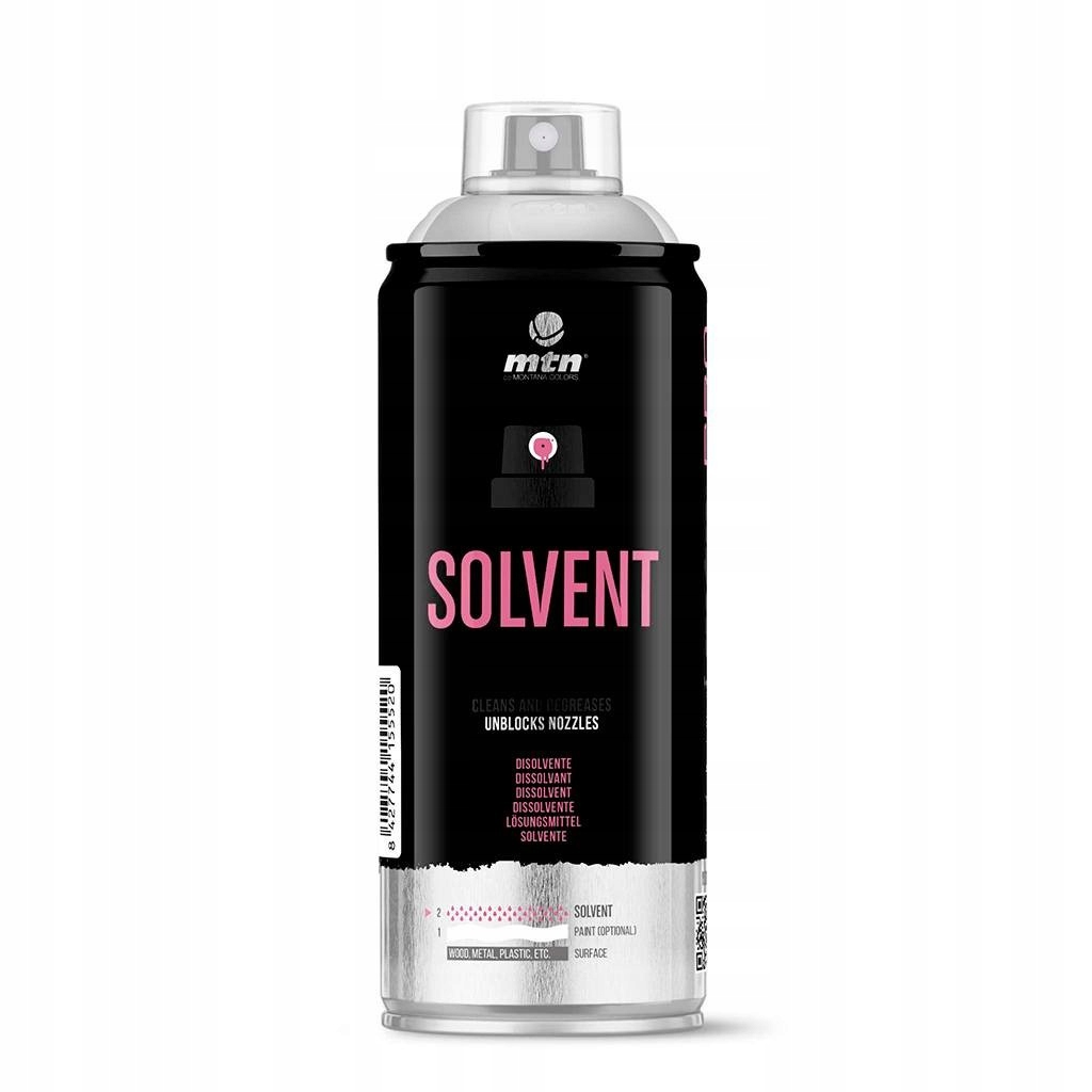 Rozpuszczalnik w sprayu solvent 400 ml Mtn