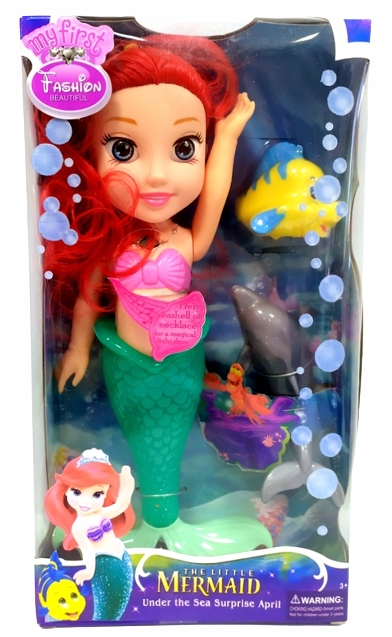 LALKA ARIEL ARIELKA INTERAKTYWNA ŚWIECI ŚPIEWA PREZENT WIELKANOC 2024 Nazwa ARIEL LALKA INTERAKTYWNA