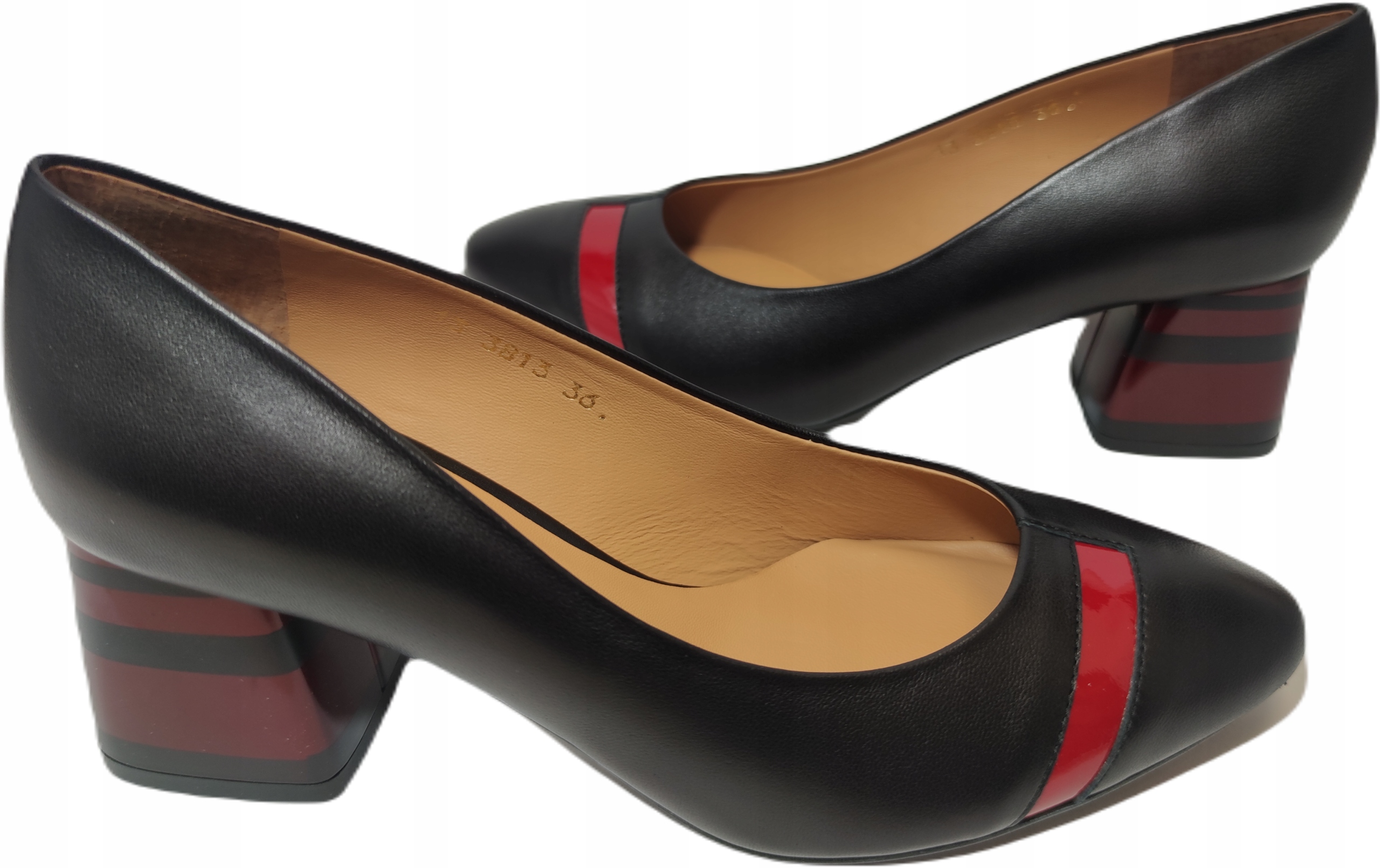 Lodička pohodlná kůže Anis 3813 Černá r36