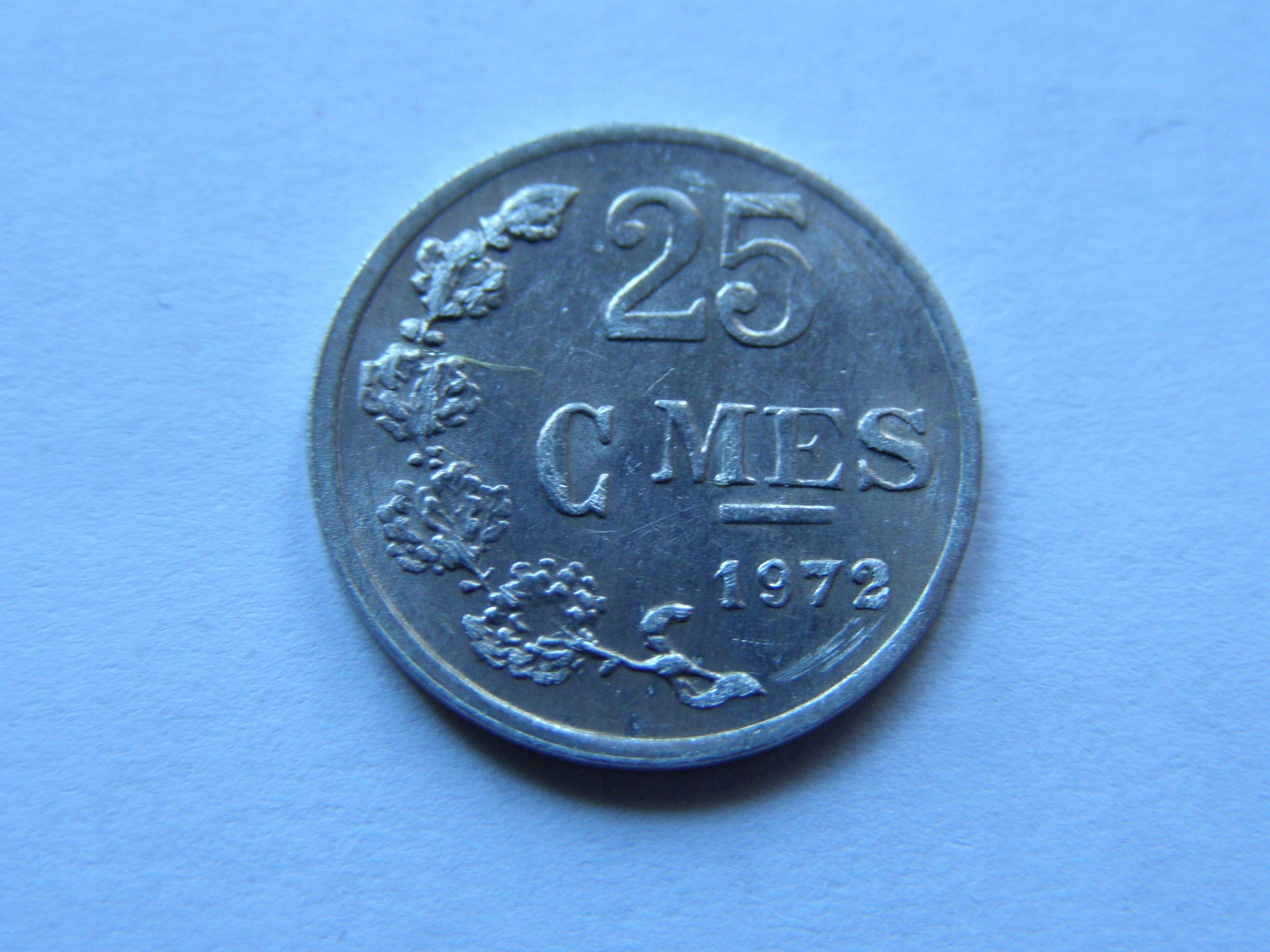LUKSEMBURG 25 CENTIMES 1972 ROK !!!!!!!!!!!!! 0903