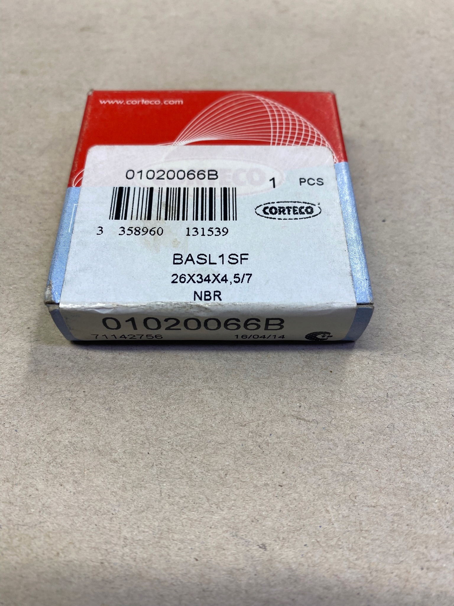 CORTECO USZCZELNIACZ 26X34X4,5/7 Producent części Corteco
