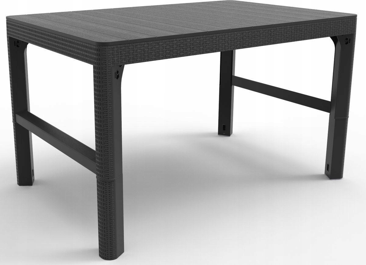 Podnoszony stół ogrodowy 40-65cm Keter Lyon stolik Głębokość mebla 72 cm