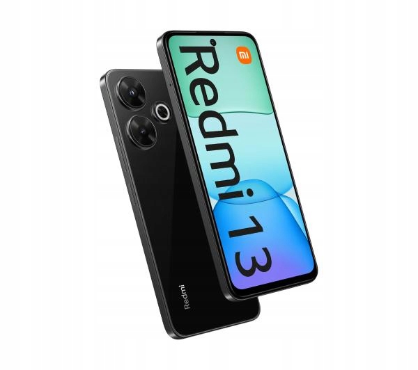 Smartfon Xiaomi Redmi 13 6/128GB 6,79'' 90Hz 108Mpix Midnight Black Czarny Rozdzielczość aparatu przedniego 13 Mpx