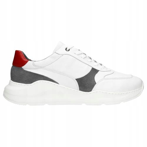 

Buty Wojas Półbuty męskie skóra białe r. 45