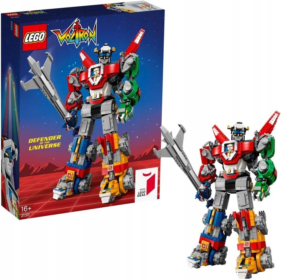 Klocki Lego Ideas Zestaw Robot Voltron Legendarny obrońca 21311