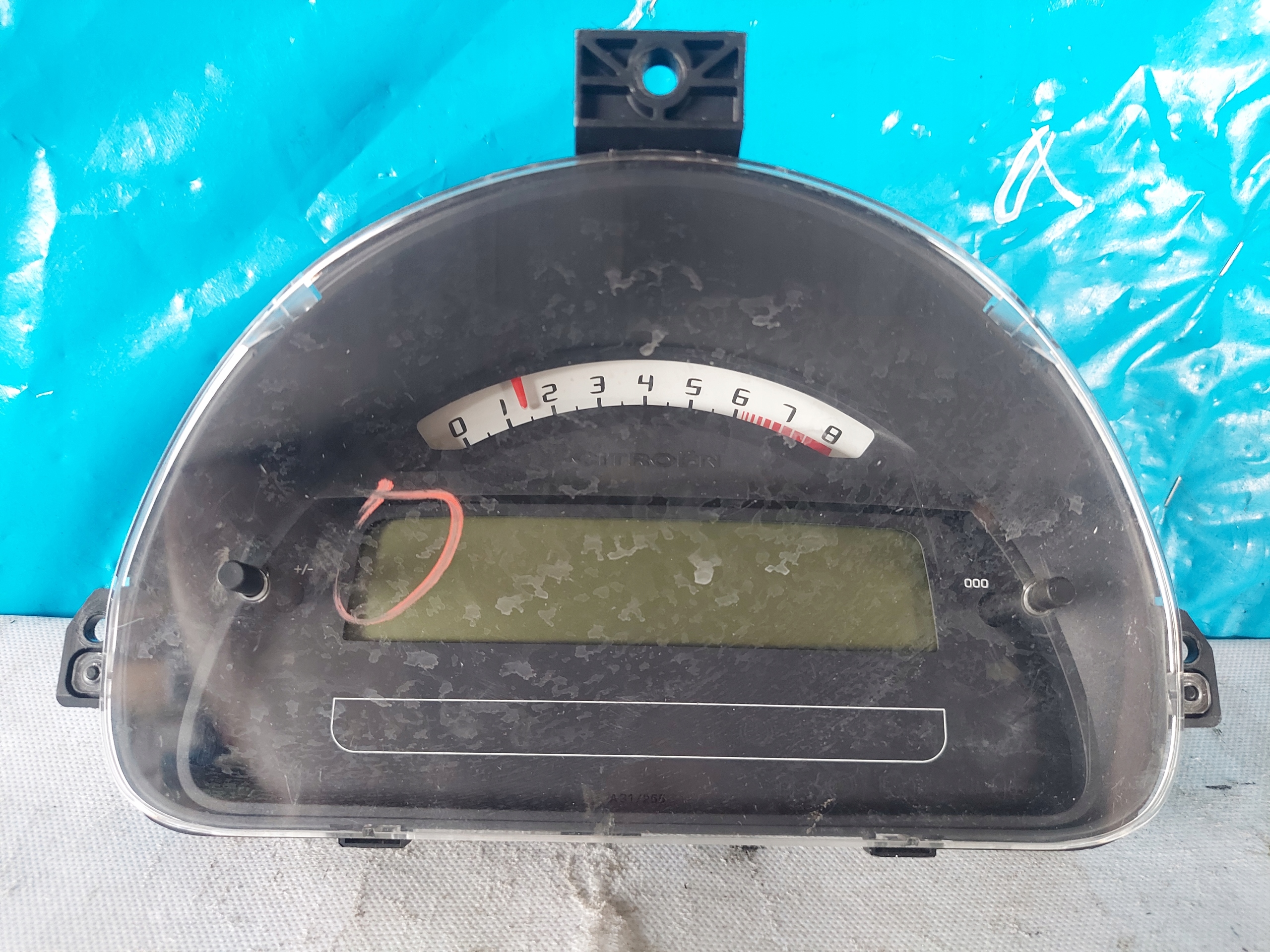 dials clock CITROEN C2 1.1 B P9660225780
