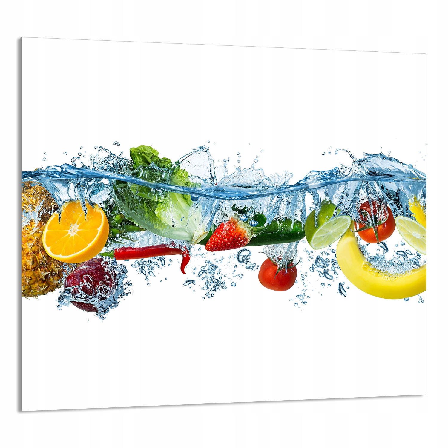 Skleněný Panel Do Kuchyně 65x60 Ovoce Tvrzené Sklo