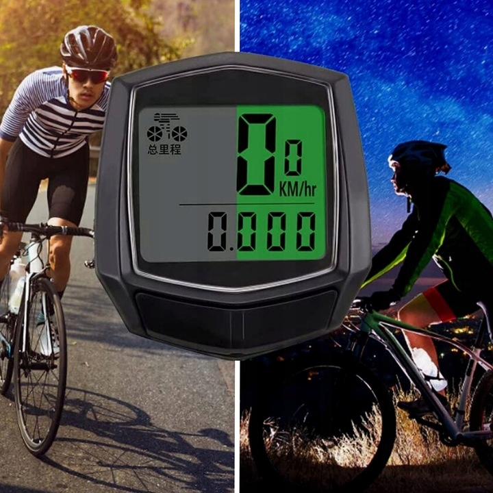 LICZNIK ROWEROWY 13 FUNKCJI LCD DO ROWERU PRĘDKOŚCIOMIERZ IP68 PRZEWODOWY Marka Inna marka